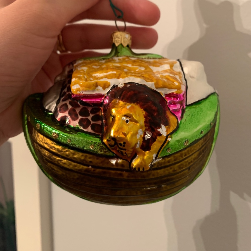 Noah’s ark Christmas ornament